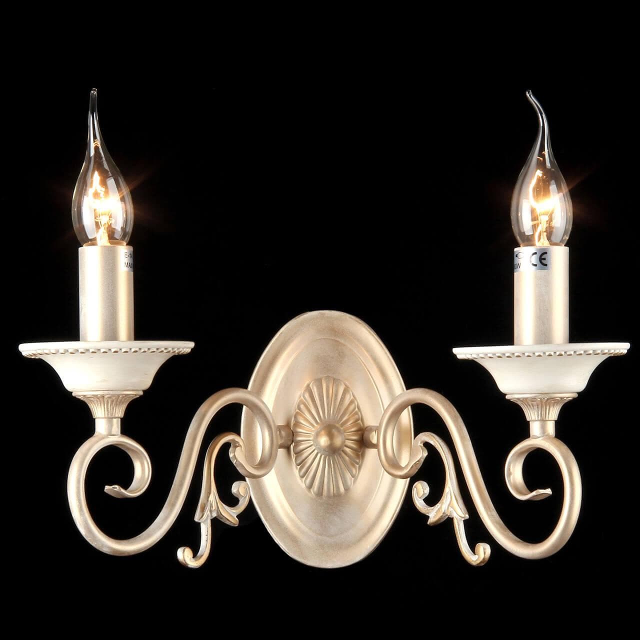 Maytoni Elegant Perla Кремовый с Золотом Бра 2xE14 60W ARM337-02-R — миниатюра 6