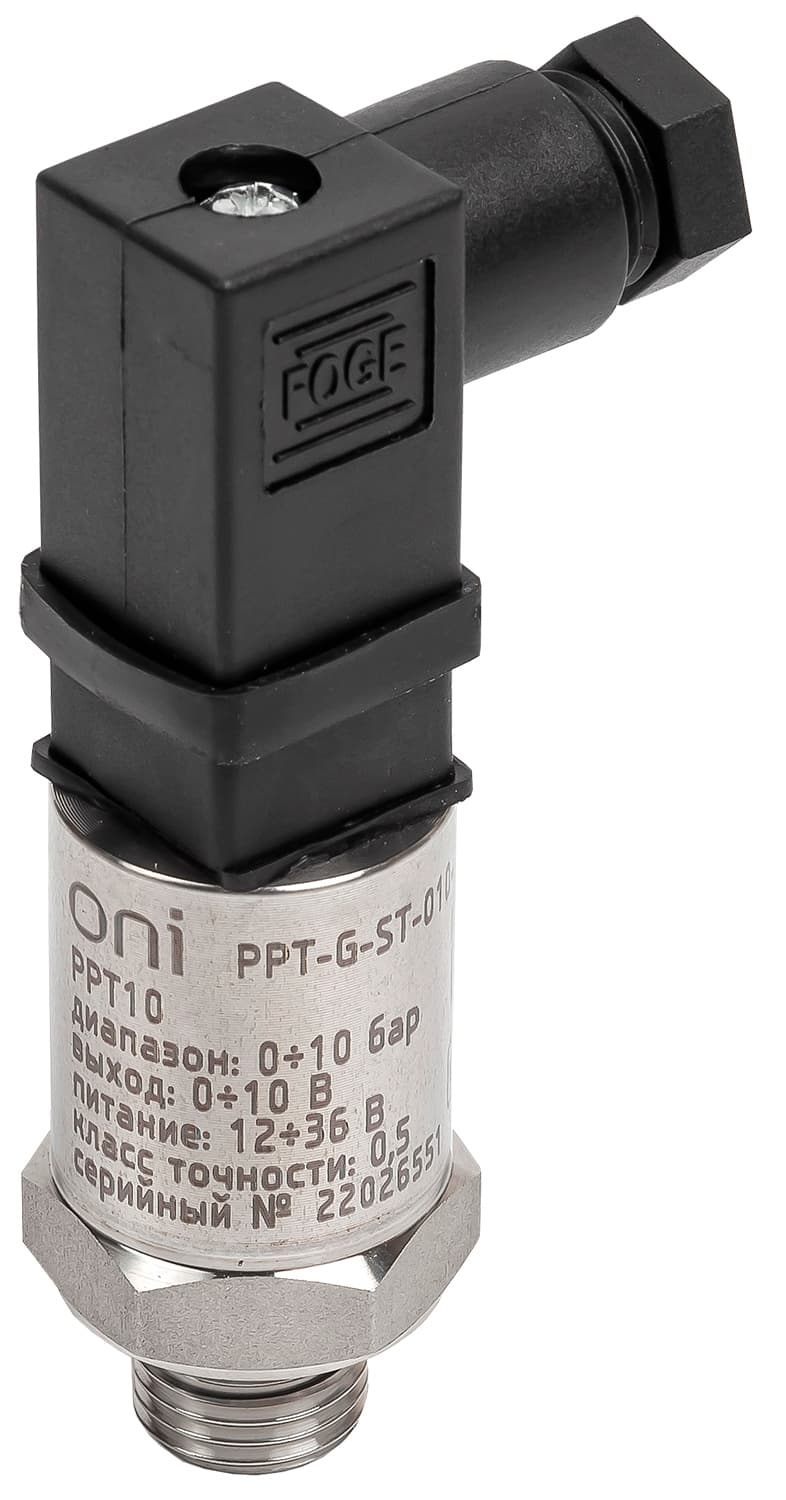 IEK Преобр. давл. PPT10 0,5% 0-10Бар 0-10В G1/4 Mini 4-pin