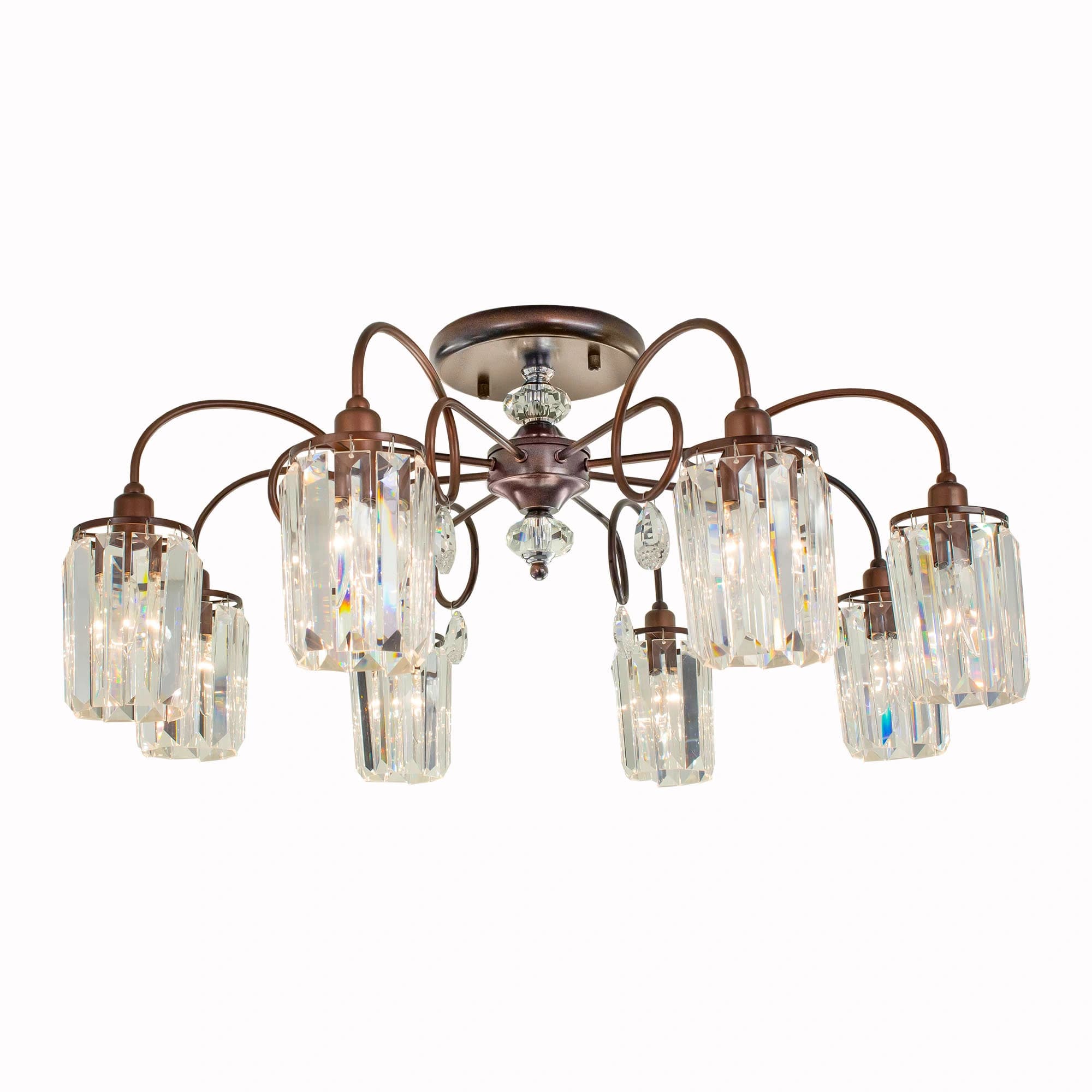 Citilux CL330183 Синди Коричневый Светильник Люстра — миниатюра 1