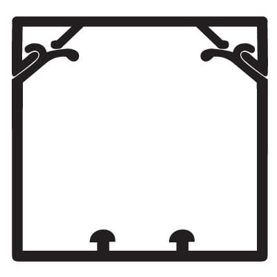 DKC In-Liner Короб с напр.TA-GN 80x60 W0 (1шт=2м)