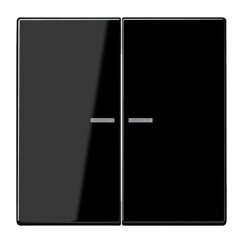 JUNG LS 990 Черная Клавиша 2-ая с/п LS995KO5SW