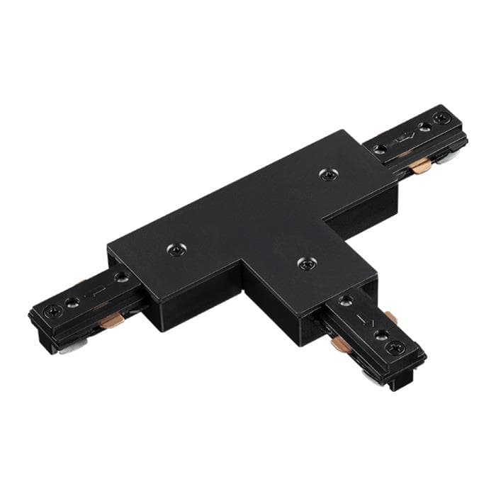 Novotech 135011 NT18 015 черный Соединитель для с токопроводом шинопровода T-образный для однофазного шинопро