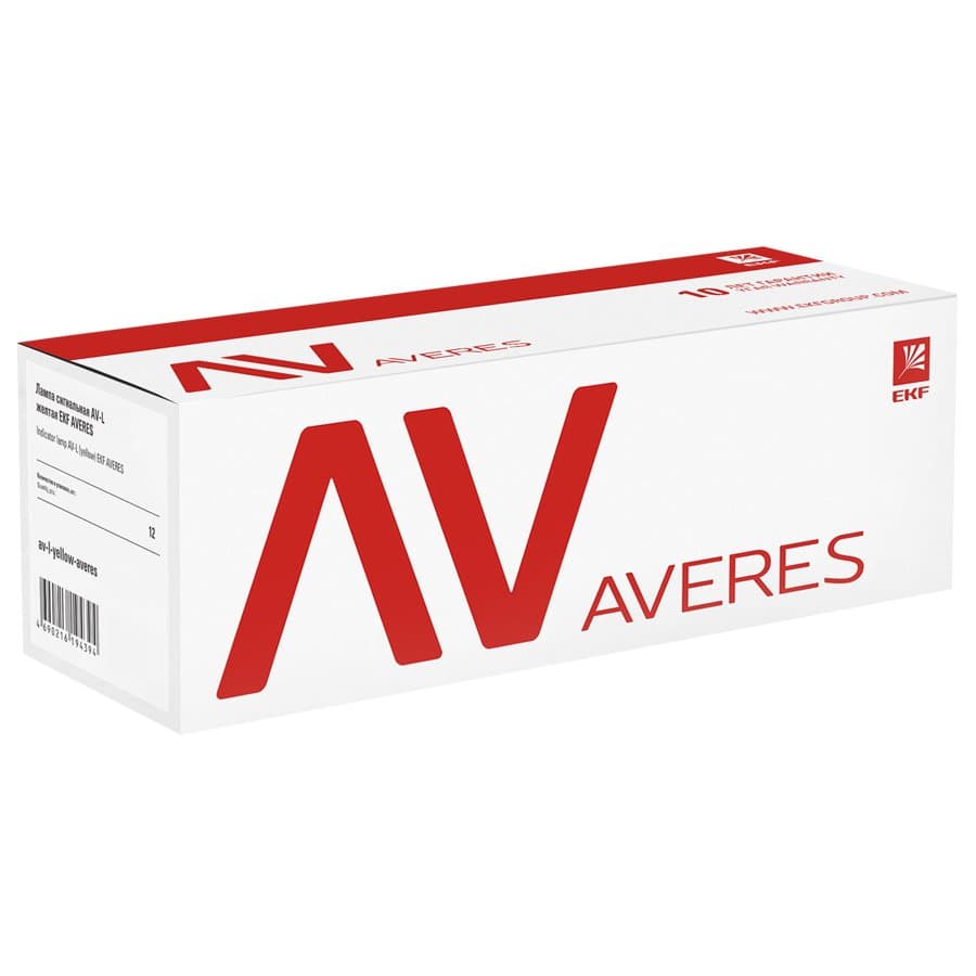 EKF Averes Лампа сигнальная AV-L желтая — миниатюра 3