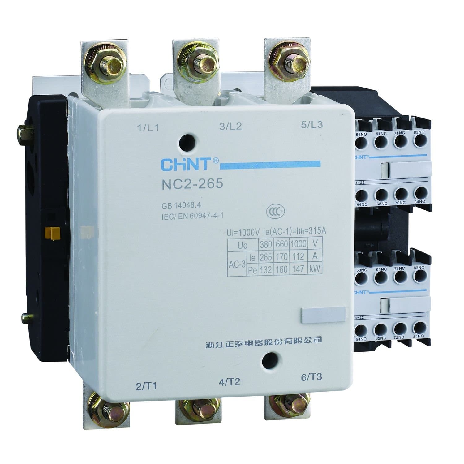 CHINT Контактор NC2-265 265A 110В/АС3 50Гц (R)