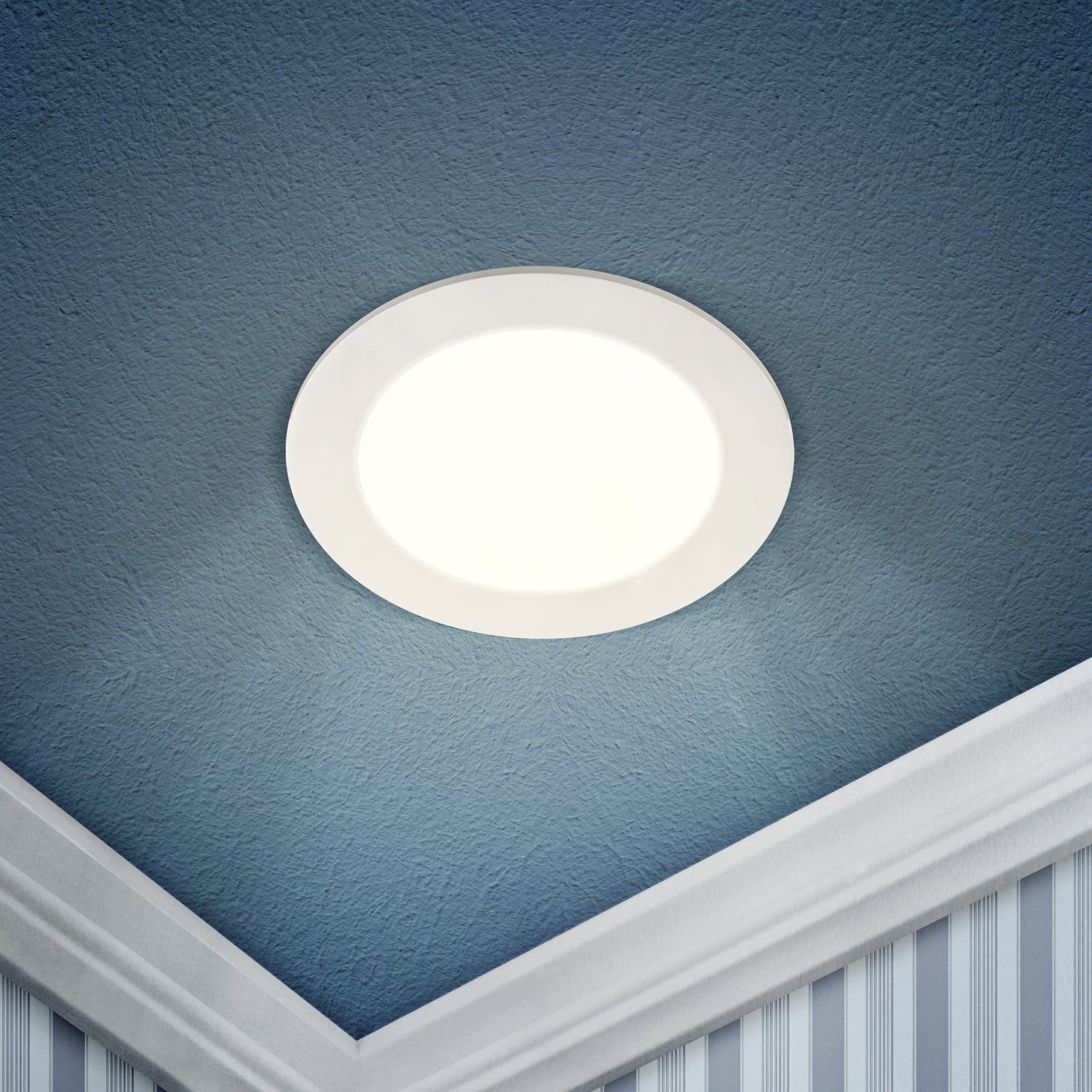 ЭРА LED 1-12-4K Светильник светодиодный круглый LED 12W 220V 4000K