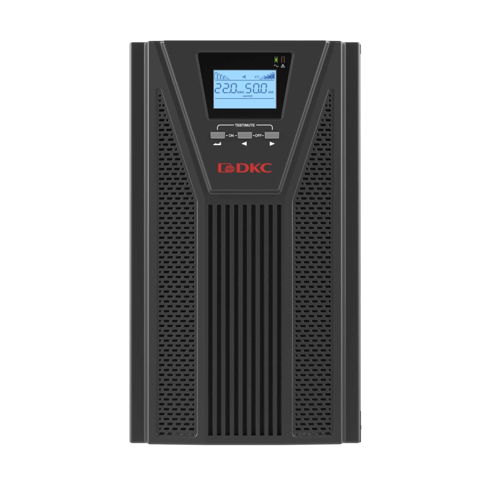 DKC Онлайн ИБП ДКС серии Small Tower, 3000 ВА/2700 Вт, клеммы, EPO, USB, RS-232, RJ45, 8 x 7 Ач — миниатюра 3