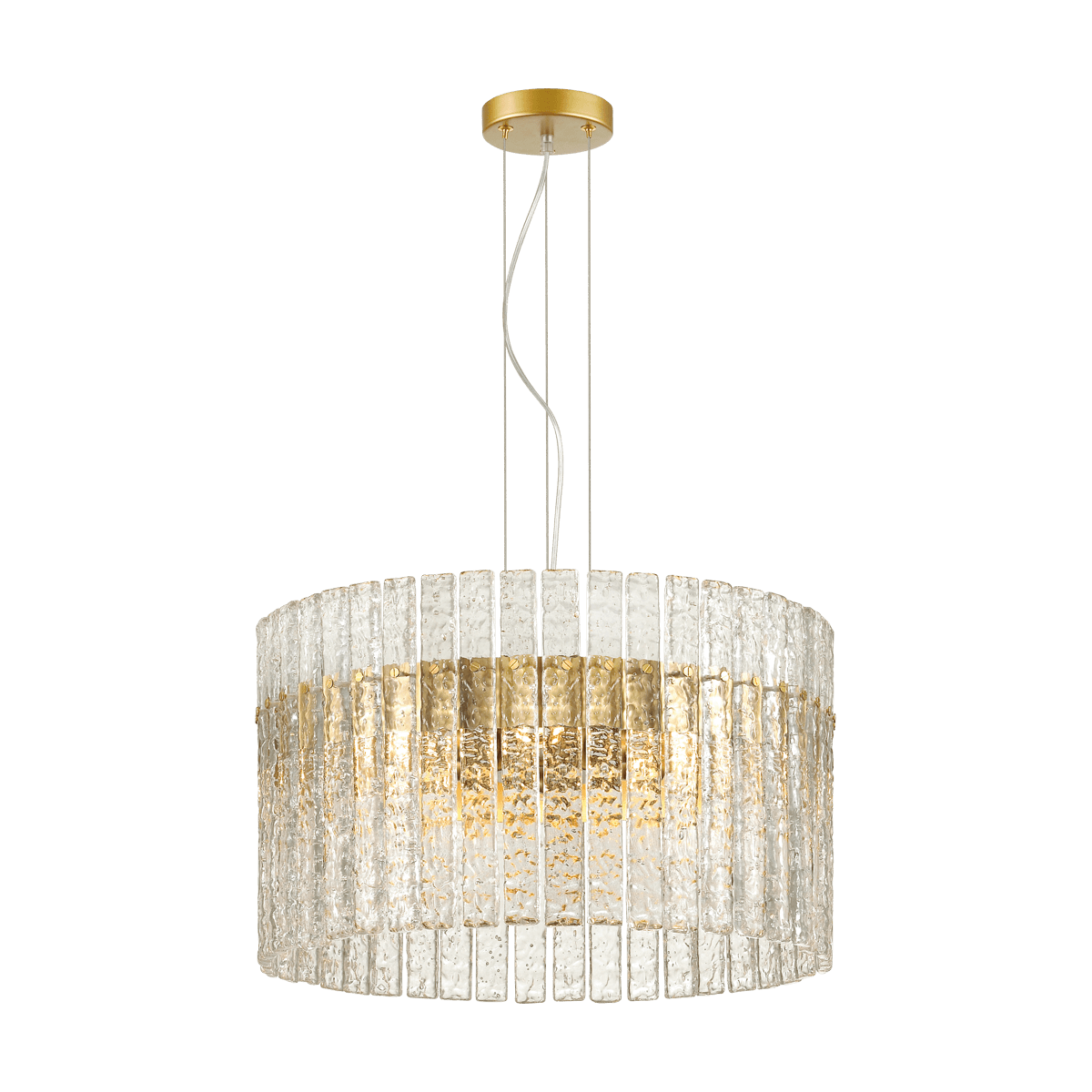 Odeon Light 4938/6 HALL ODL22 365 матов.золотой/прозрачныйстекло Люстра E14 6*40W MERKALE — миниатюра 2