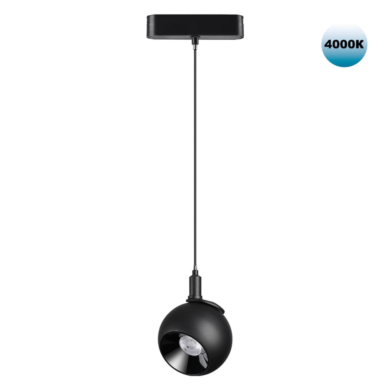 Novotech 359098 SHINO NT23 000 черный Трековый светильник для низков. шинопровода IP20 LED 4000K 12W 48V 960Лм SMAL