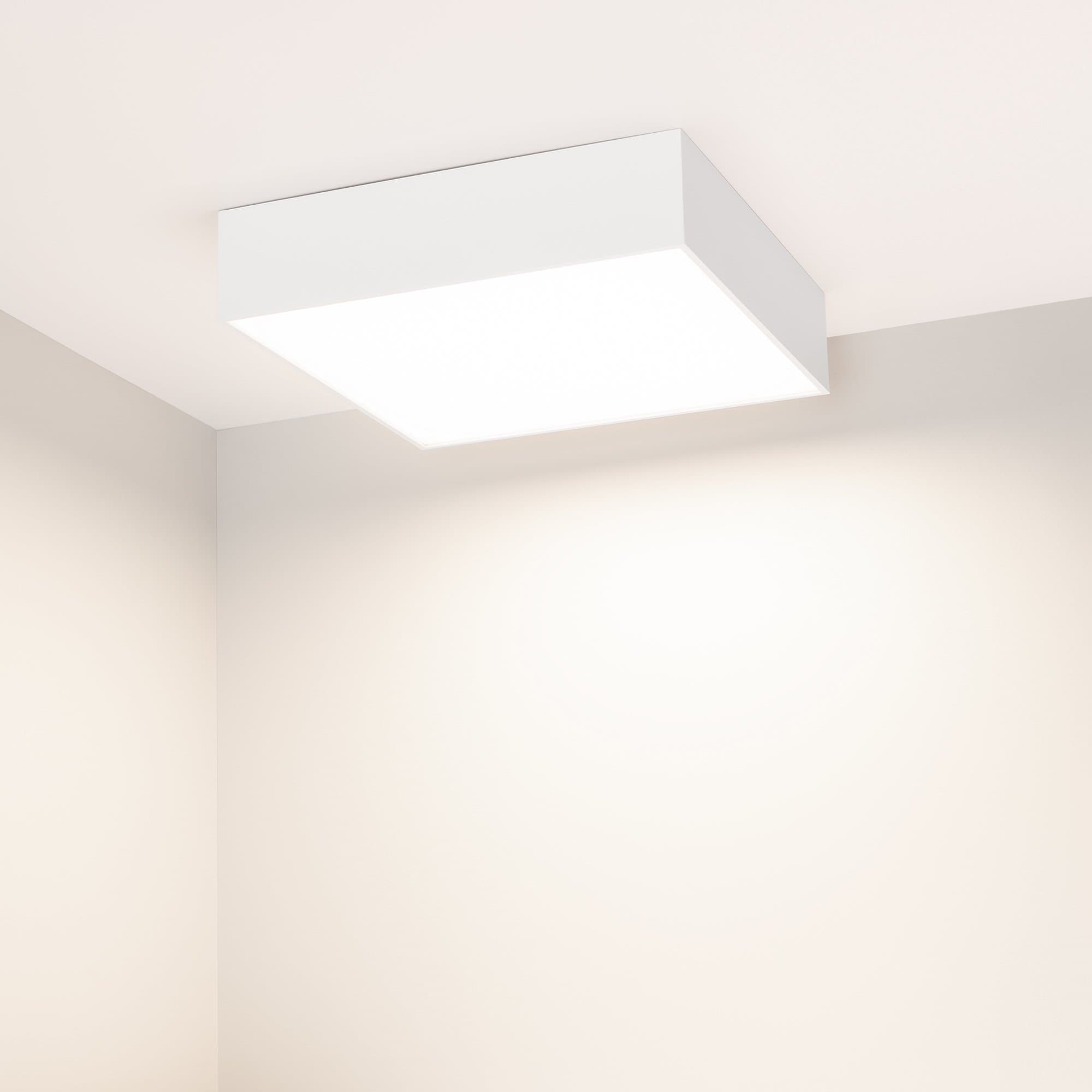Arlight Светильник SP-QUADRO-S250x250-25W Day4000 (WH, 120 deg, 230V) (IP40 Металл, 3 года) 034785 — миниатюра 2
