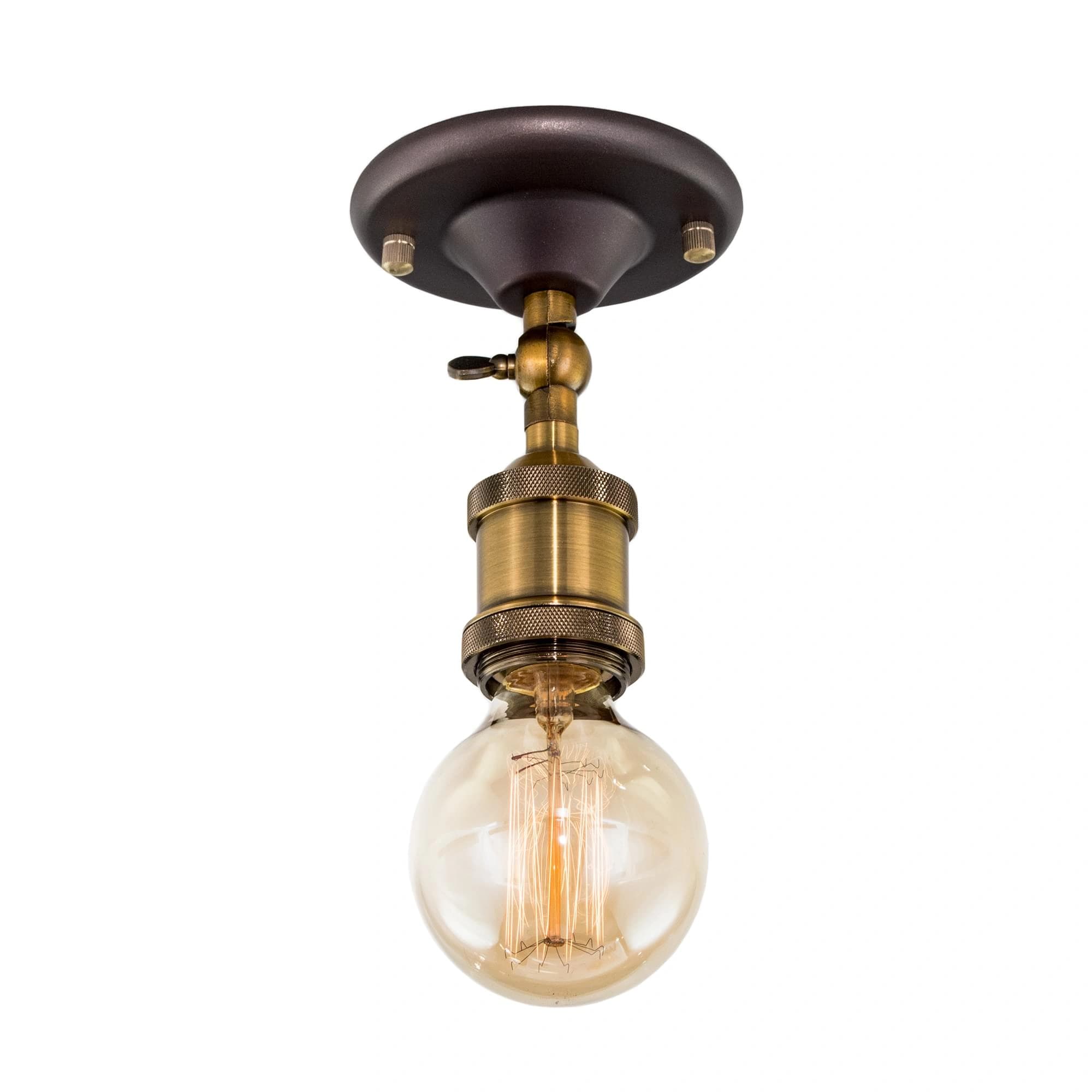 Citilux CL450500 Эдисон Бронза Светильник Наст.-Потолочный