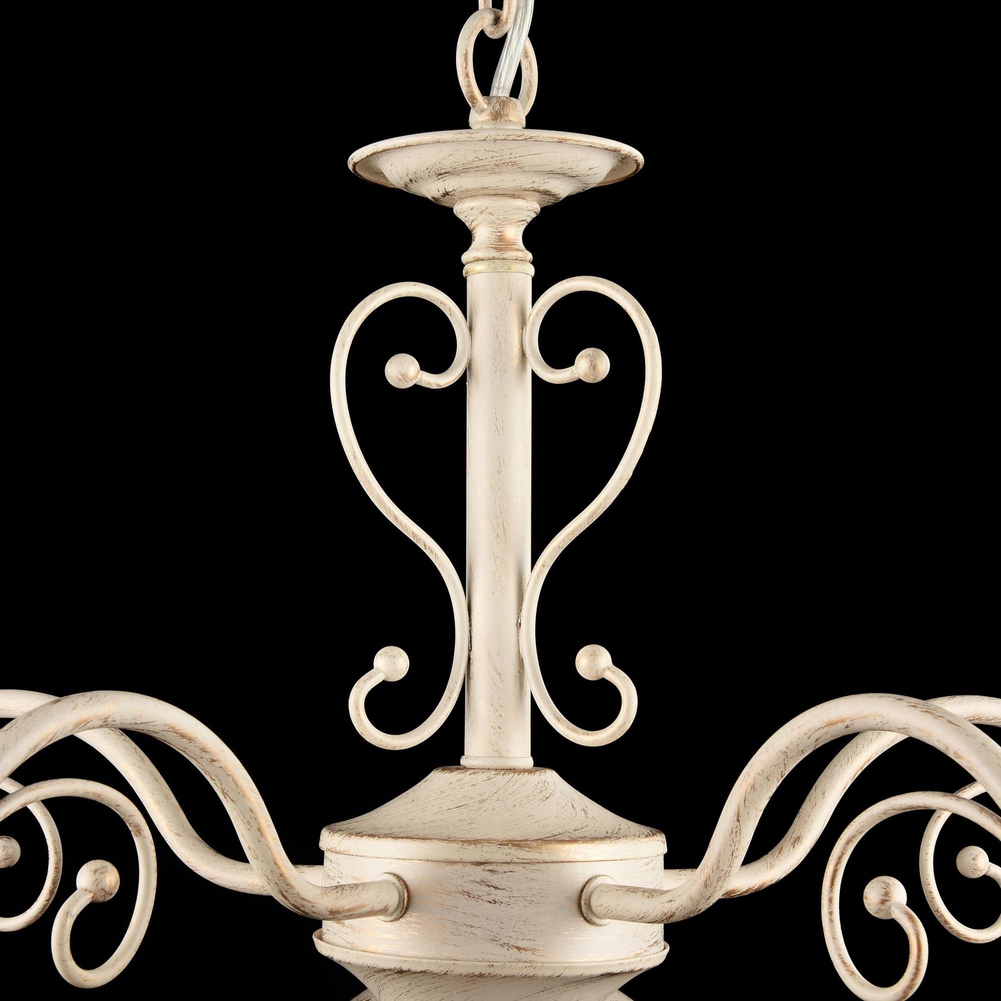 Freya Classic Benoit Кремовый с Золотом Люстра E27 60W FR2566-PL-05-WG — миниатюра 7