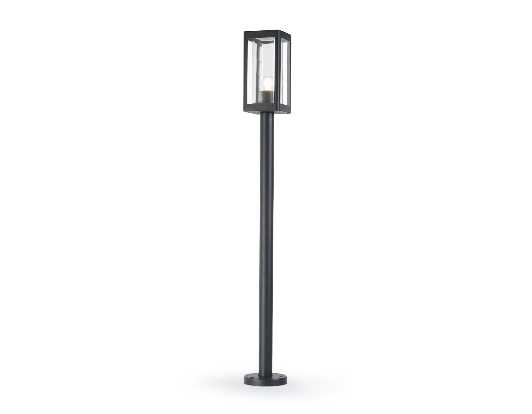 Ambrella Светильник уличный ландшафтный ST2422 GR/CL серый/прозрачный IP54 E27 max 40W 110*110*1000
