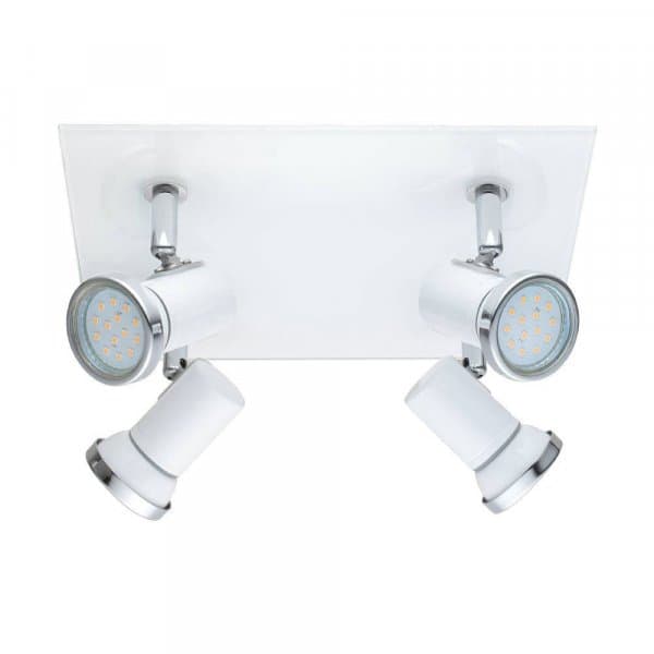 Eglo 31264 Светодиодный спот TAMARA 1, 4х2,5W (GU10), IP44, белый/хром
