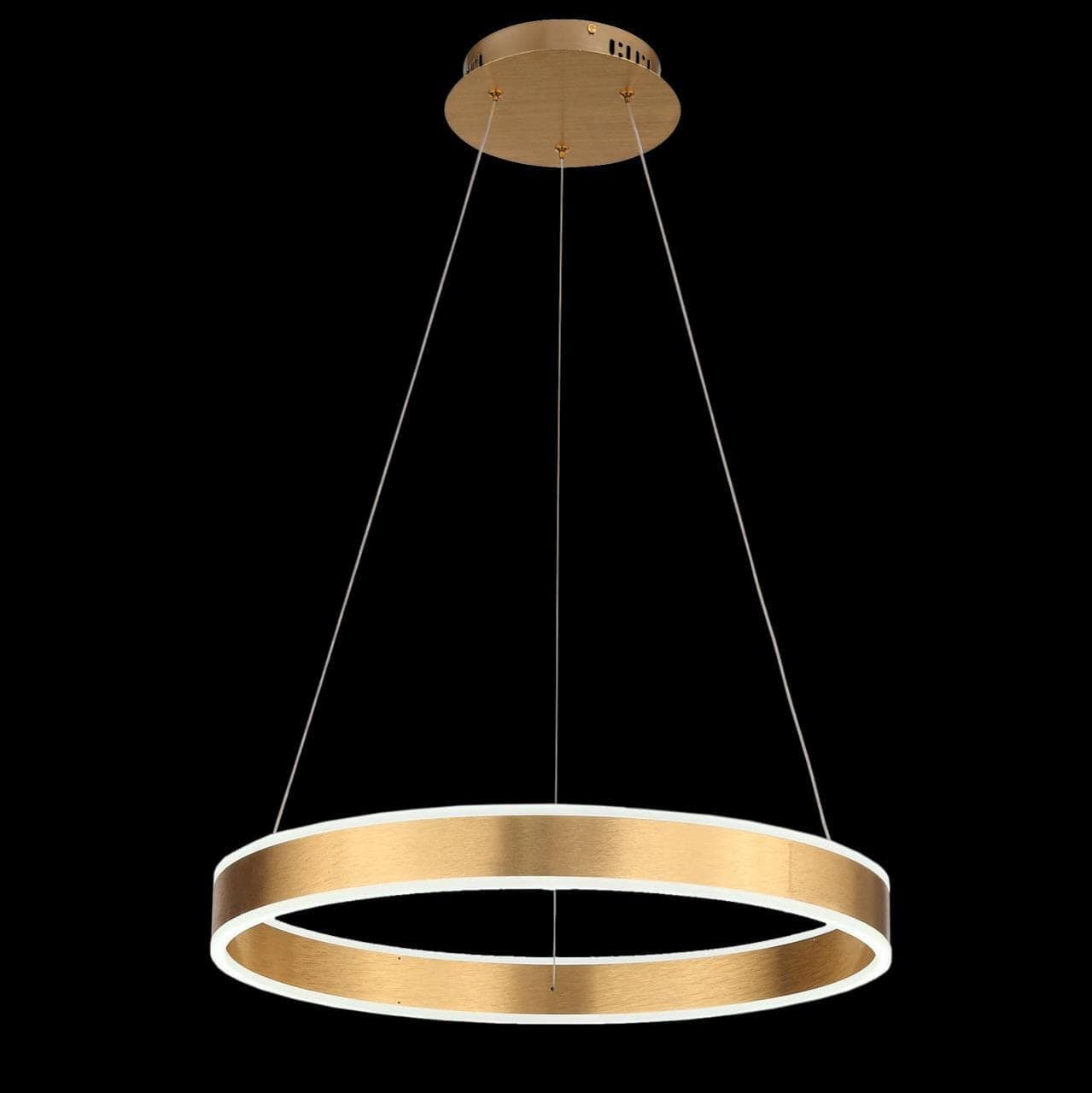 ST LUCE SL944.203.01 Люстра подвесная  Анодированный золотой/Белый LED 2*20W — миниатюра 2