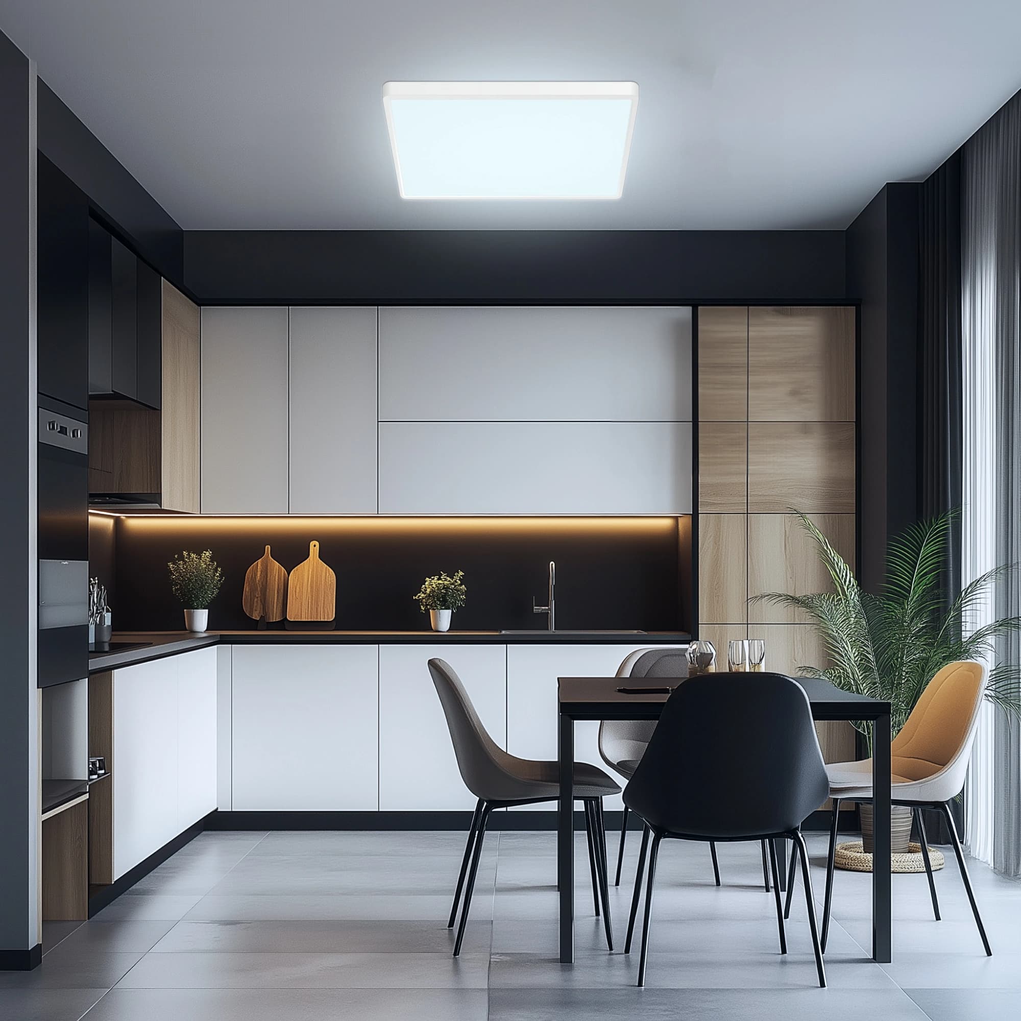 Citilux CL738K500V Светильник Бейсик, белый наклодной LED 50W*Мульти — миниатюра 5