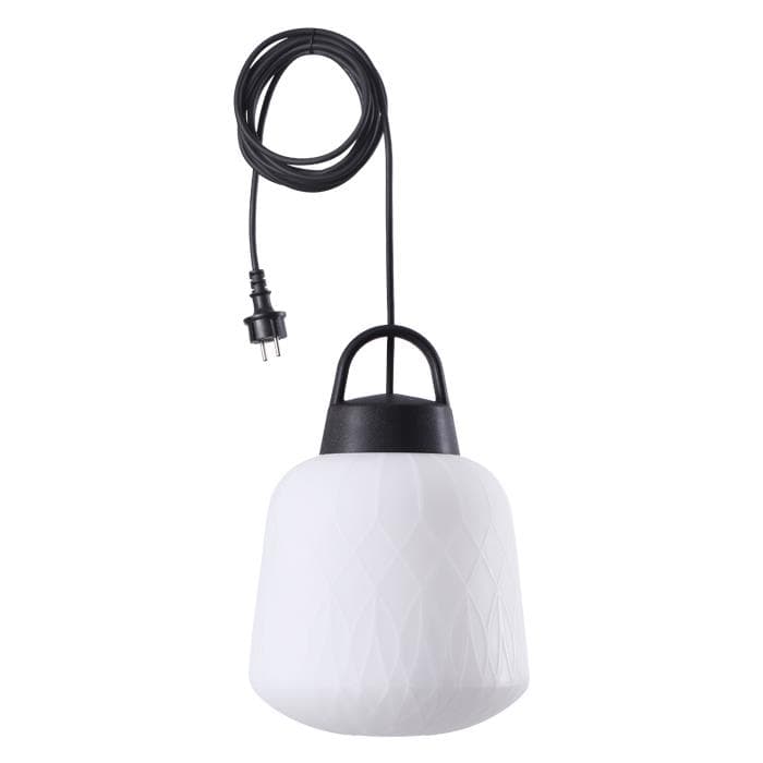 Novotech 370644 NT19 000 белый абажур/черная арматура Подвесной светильник IP44 Е27 60W 220-240V CONTE
