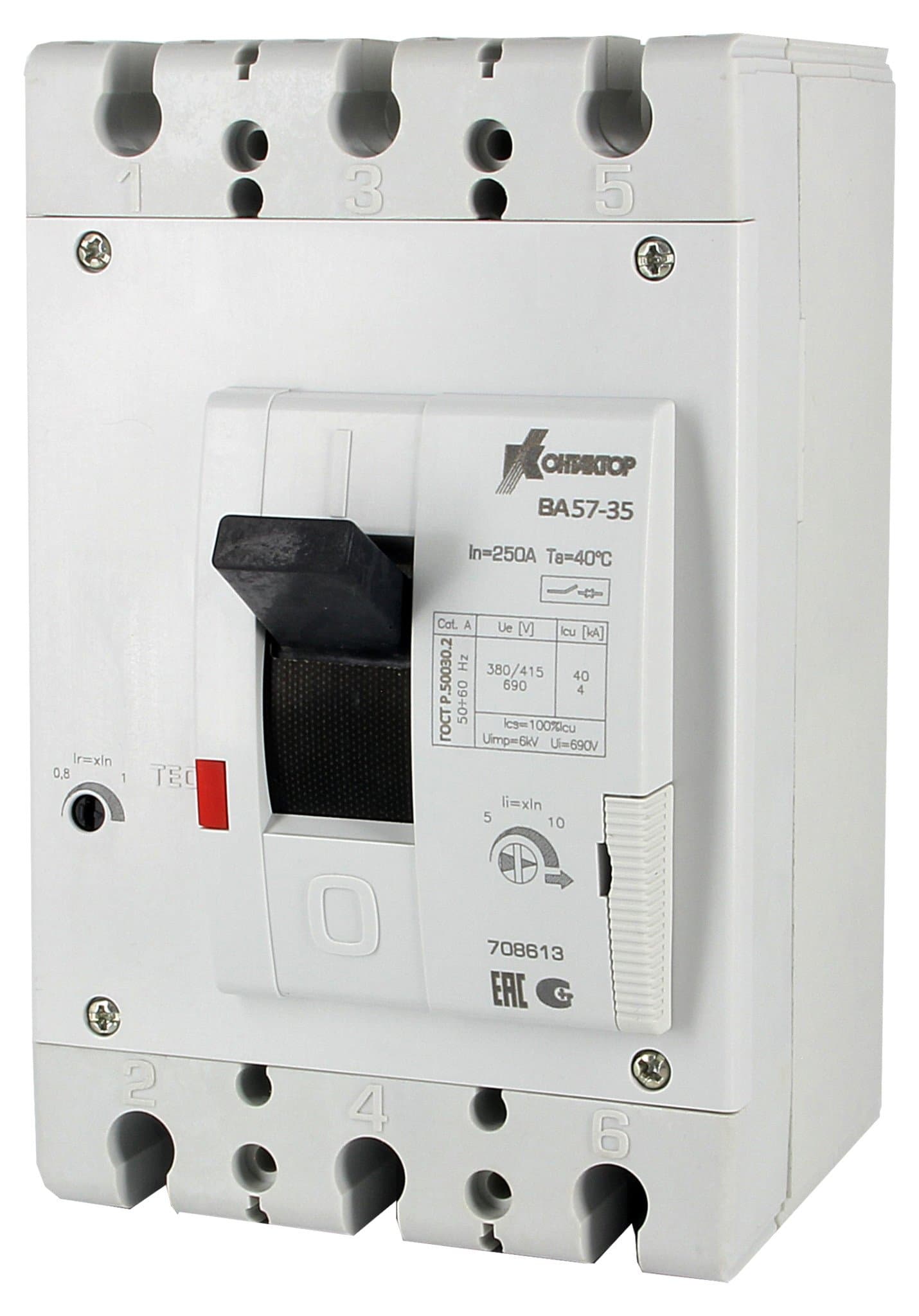 Контактор (Legrand) ВА57-35-341110-250А-1250-2500