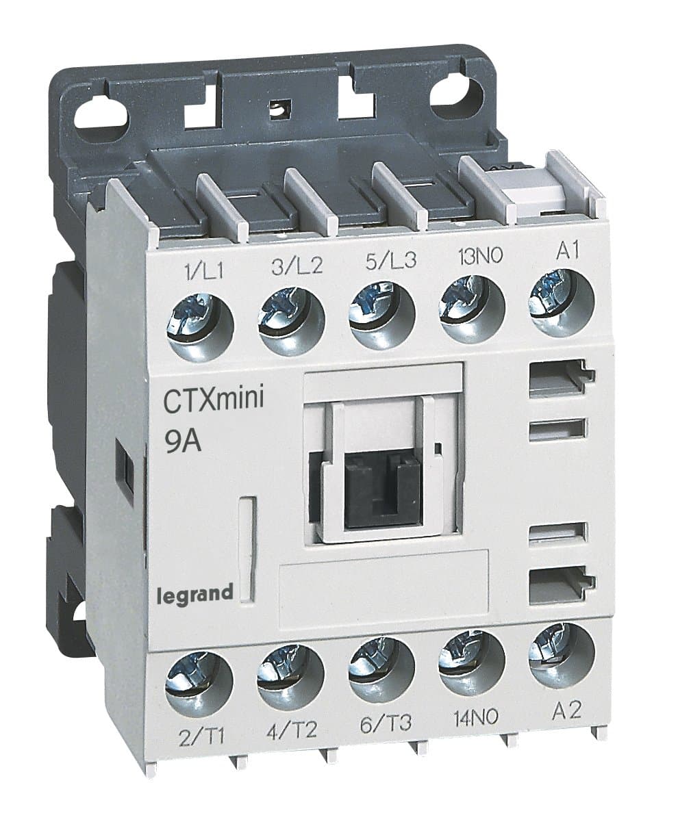 Legrand CTX3 Контактор Мини 3P 9A 1но ~110В 417024 — миниатюра 1