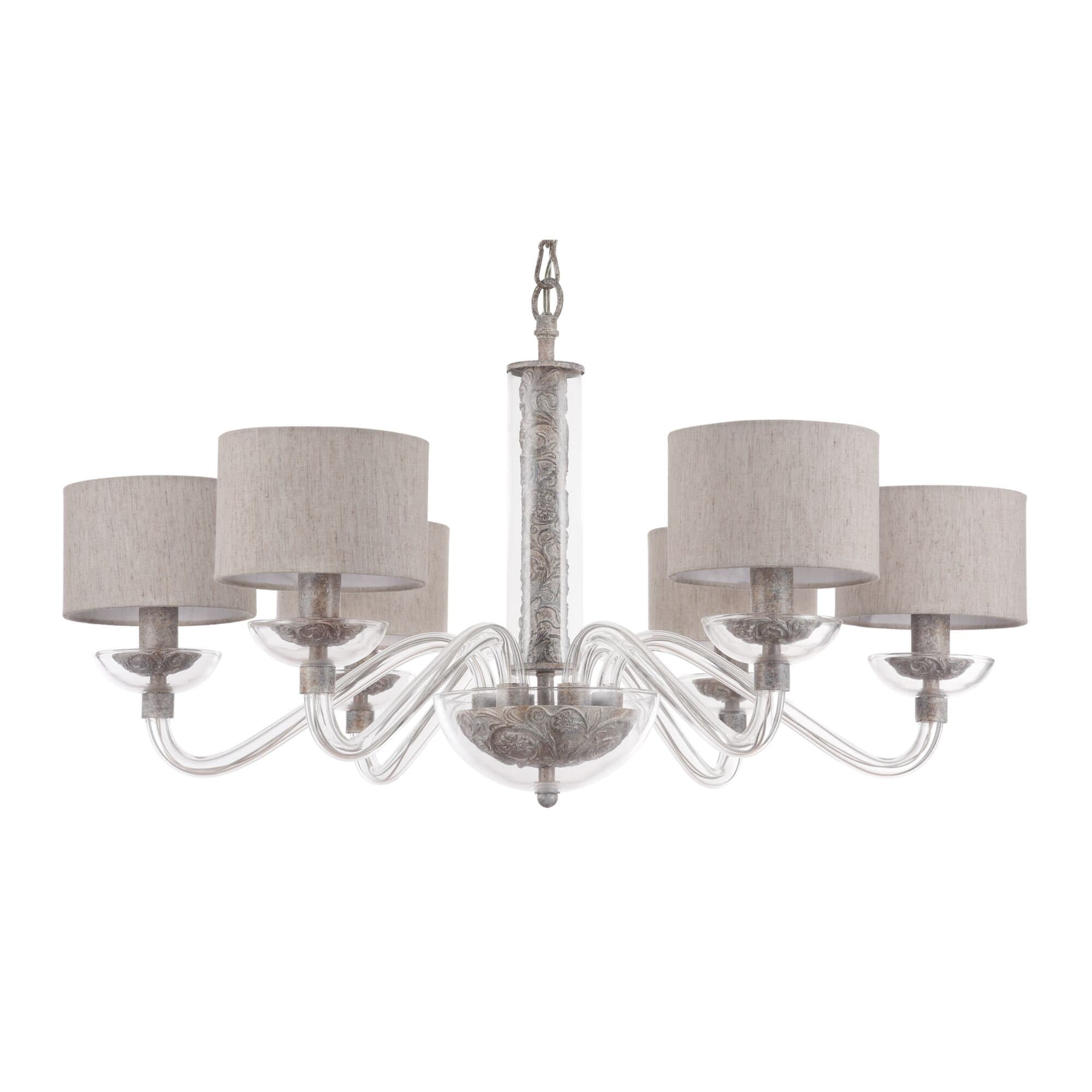 Maytoni Elegant Maryland Серый Люстра 6xE14 40W ARM526PL-06GR — миниатюра 4