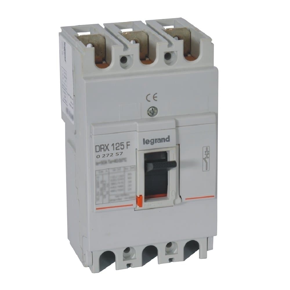 Legrand Выключатель силовой автоматический DRX125 MT 80A 3P 20KA 027257
