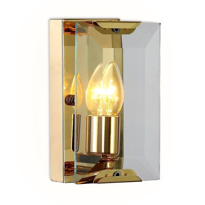 Ambrella Настенный светильник TR5157 GD/CL золото/прозрачный E14/1 max 40W 210*130*100 — миниатюра 1