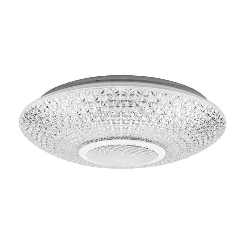 Светильник настенно-потолочный Сатори 2700-6500K RGB Bluetooth Sound с пультом и APP LED Rexant 624-001