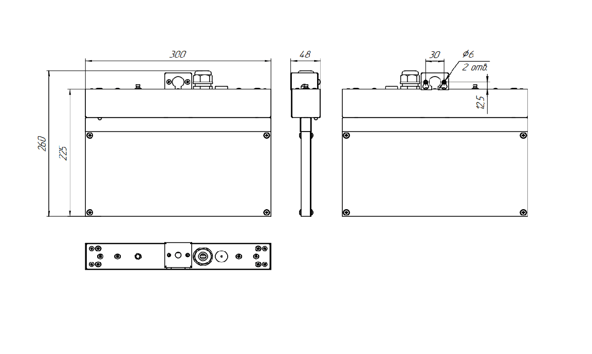 Белый свет Световой указатель BS-NEXTRINO-71-S1-INEXI2 Gray a15510 — миниатюра 12