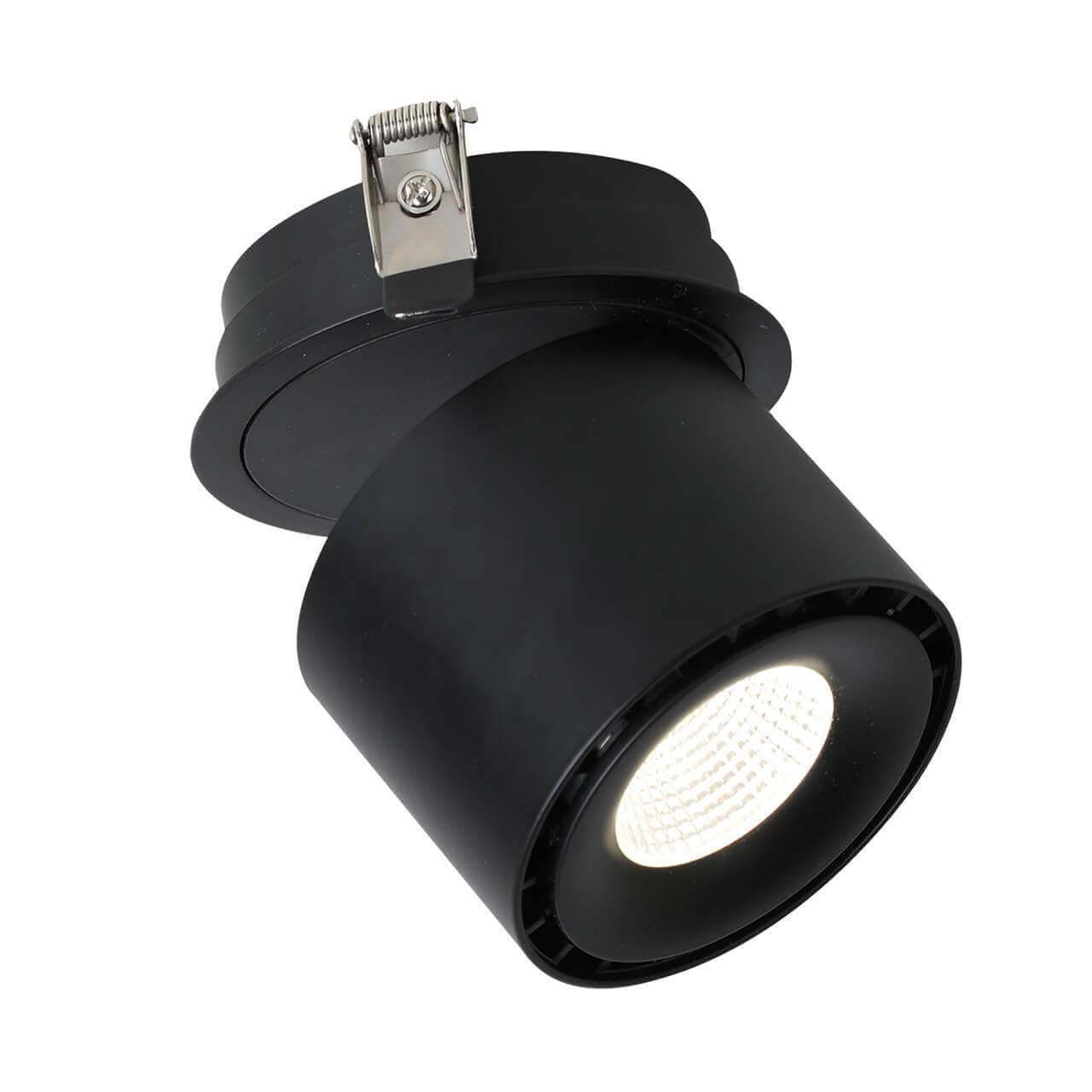 Favourite Ledel Светильник врезной металл черного цвета, угол наклона регулируется LED brand CREE, COB LED*20W, Ra>80, beam angle:24° degree, 4000K 1989-1U — миниатюра 1