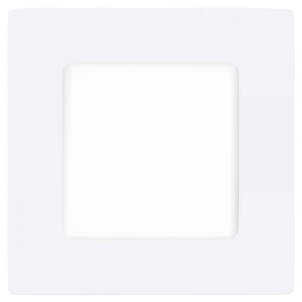 Eglo Светодиодная ультратонкая встраиваемая панель FUEVA 1, 5,5W (LED) 3000K, 120х120, белый 94053 — миниатюра 1