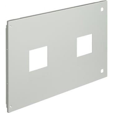 Legrand XL3 4000 Мет. Лицевая панель DPX3 630 фикс. верт. 2шт ввод резерва 021067