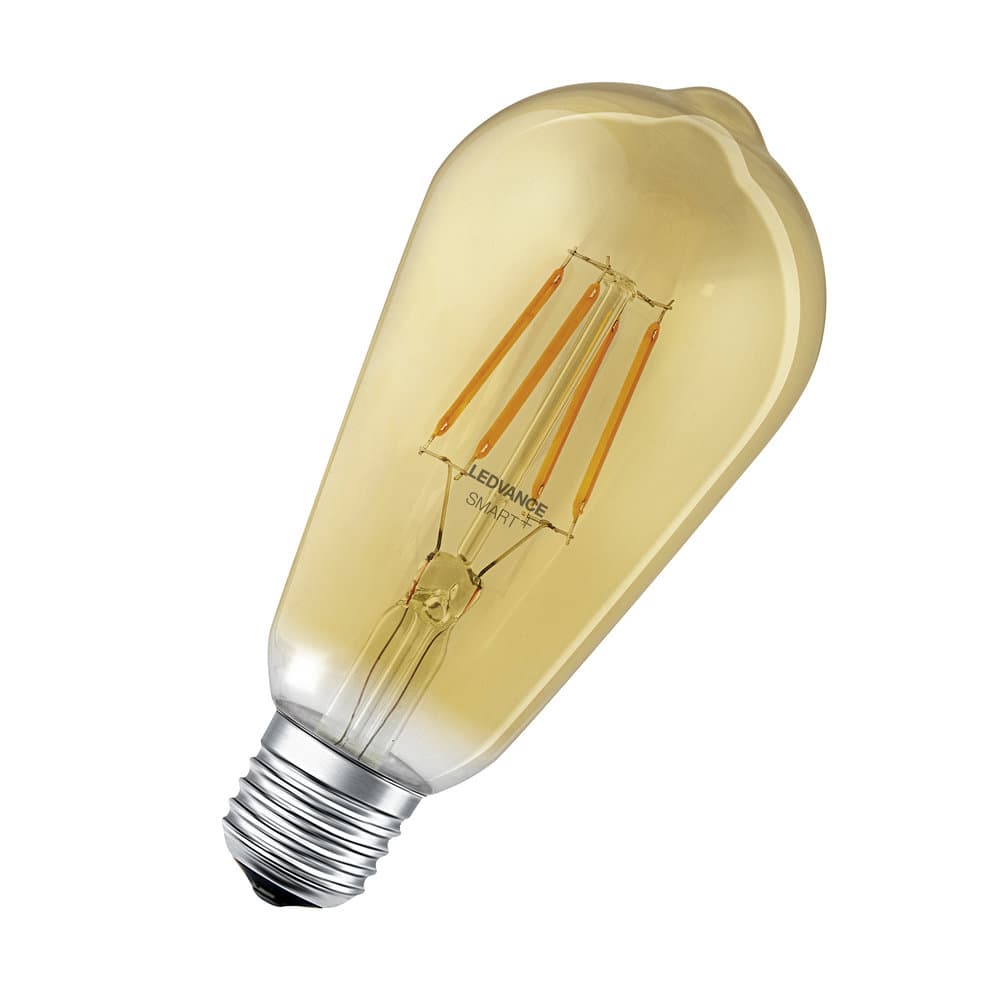 Ledvance SMART+ WiFi CL Edison Gold DIM 53  6W/824 E27 4058075610545