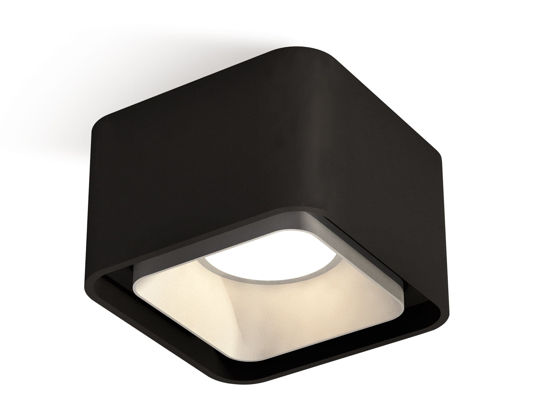 Ambrella Комплект накладного светильника XS7833003 SBK/SSL черный песок/серебро песок MR16 GU5.3 (C7833, N7703) — миниатюра 1