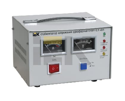 IEK Стабилизатор напряжения СНИ1-7 кВА однофазный — миниатюра 2