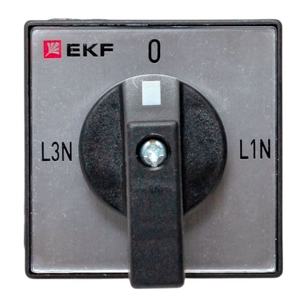 EKF Переключатель кулачковый ПК-1-84 10А 4P для вольтметра (фазное напряжение) IP65 — миниатюра 2