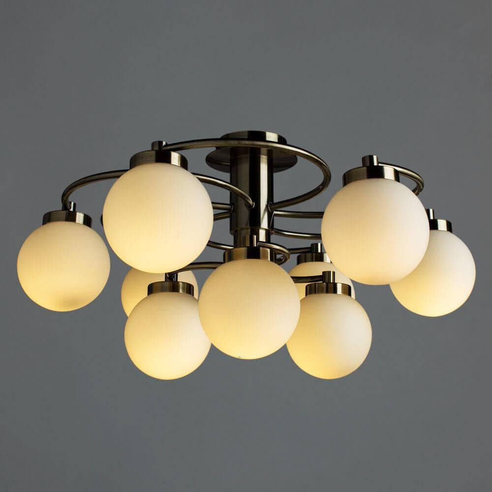 Arte Lamp Cloud Бронза/Белая Люстра 40W E14 A8170PL-9AB — миниатюра 3