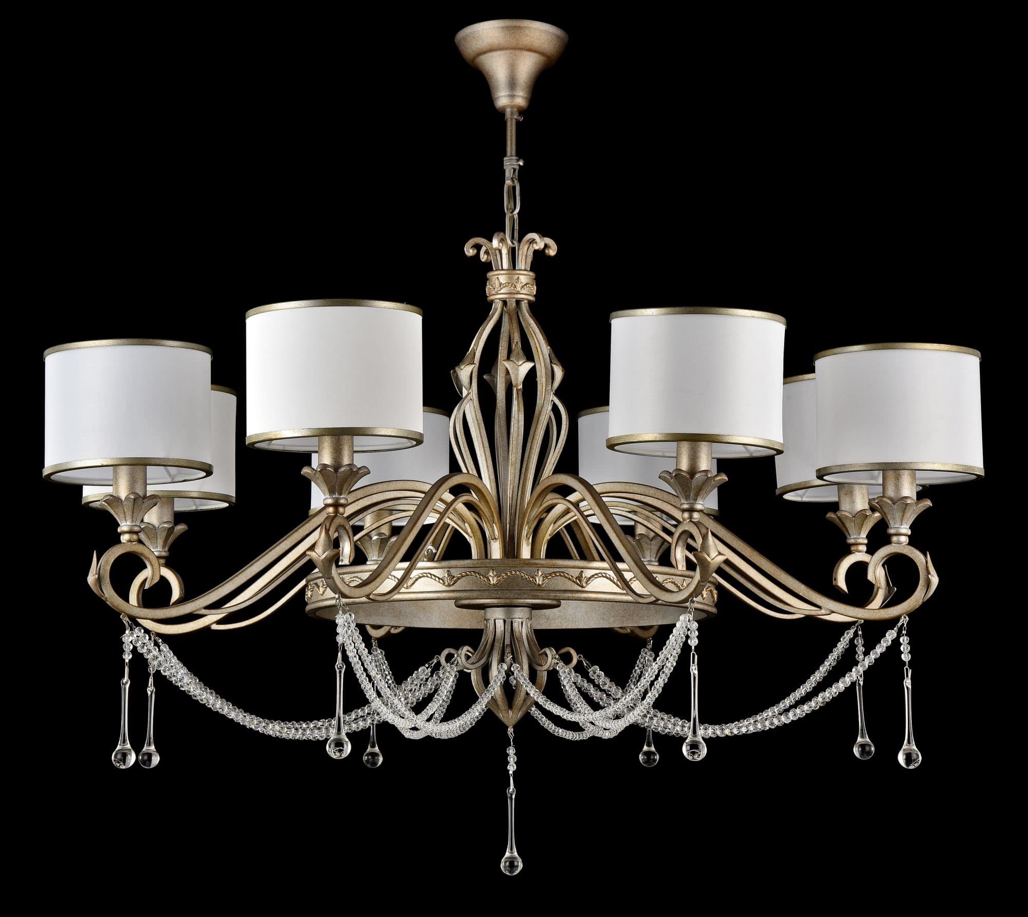 Maytoni House Fiore Золото Антик Люстра 8xE14 40W H235-08-G — миниатюра 6