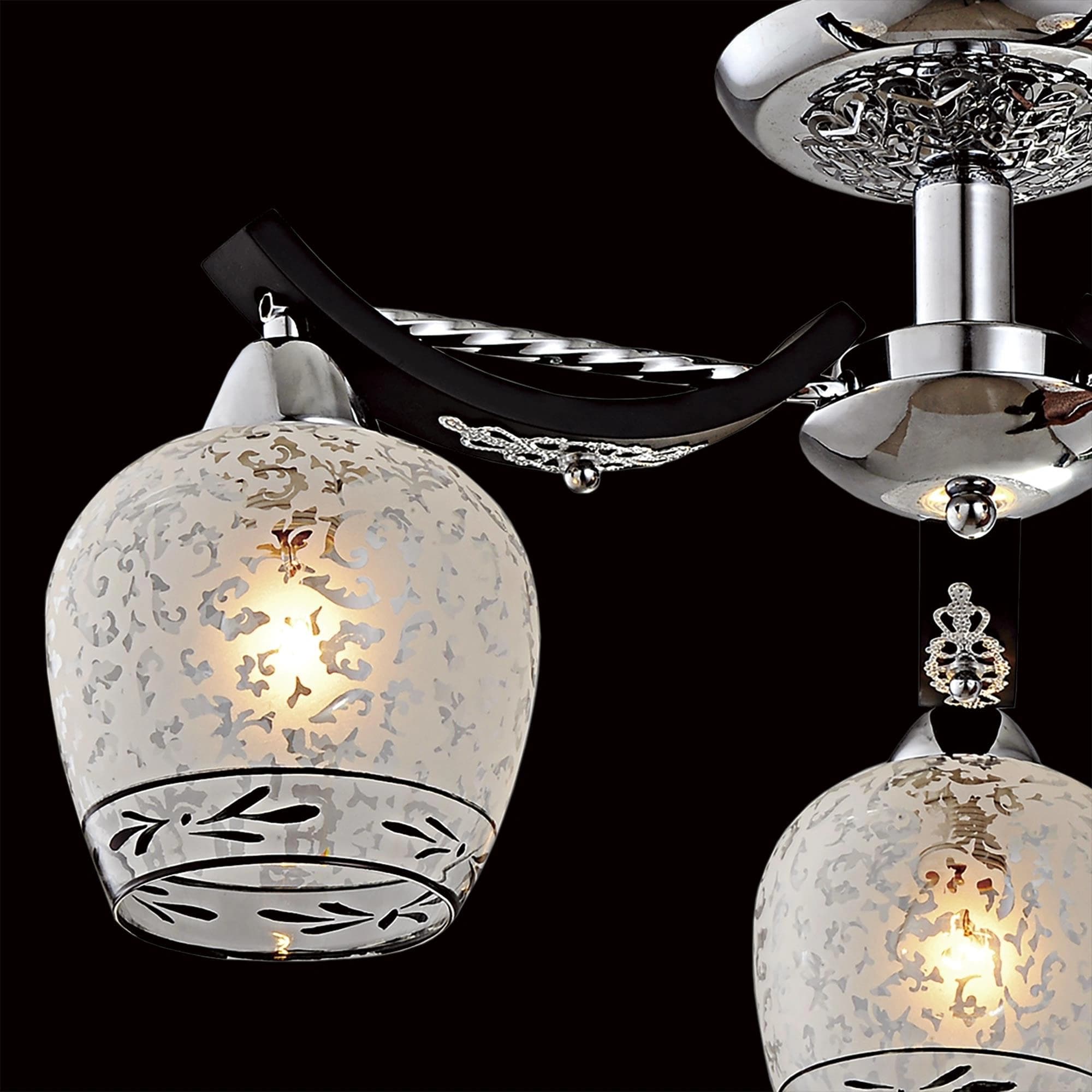Citilux CL165131 Вуди Хром Люстра — миниатюра 3