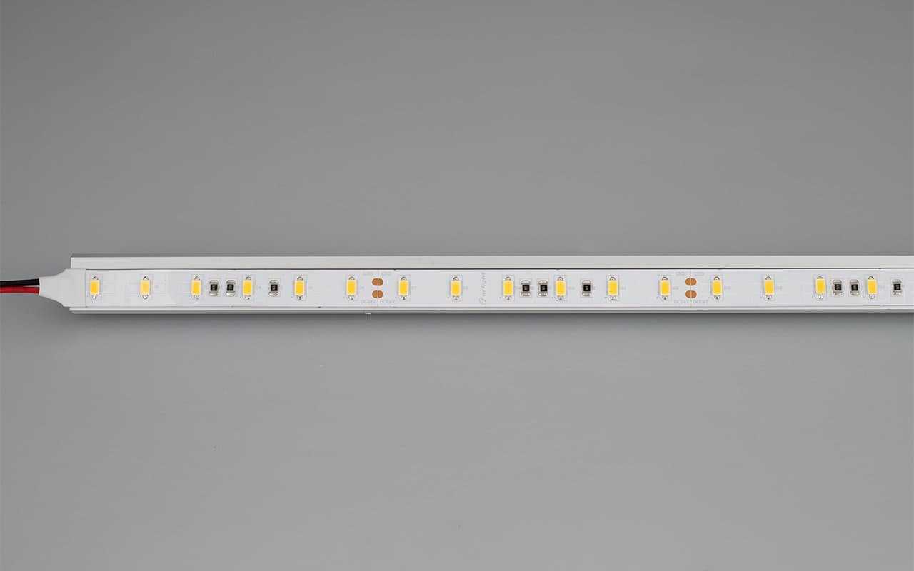 Arlight Светодиодная лента ULTRA-5000 24V Warm2700 2x (5630, 300 LED, LUX) (30 Вт/м, IP20) 015287 — миниатюра 3