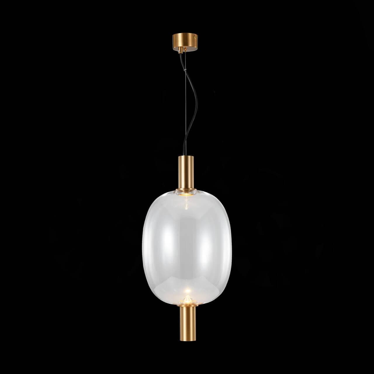 ST Luce SL1582.313.01 Светильник подвесной Бронзовый/Прозрачный LED 1*7W 2700K — миниатюра 2