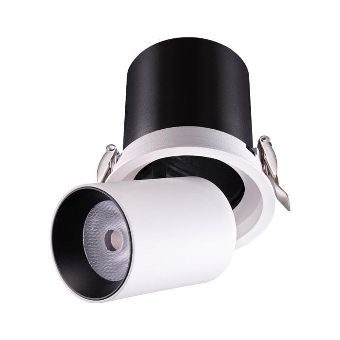 Novotech 358081 NT19 044 белый/черный Встраиваемый светильник IP20 LED 12W 3000К 220V LANZA