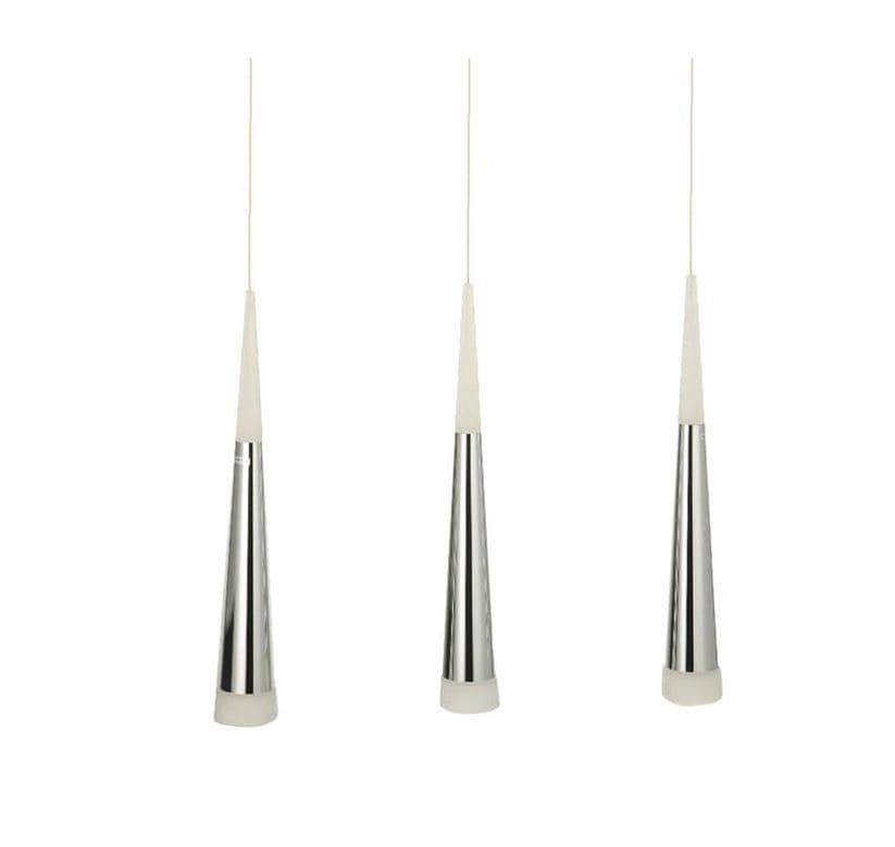 Kink Light 6114-3AS,02 Подвес Рэй h 150 w 50*7 Led 21w (4000K) хром