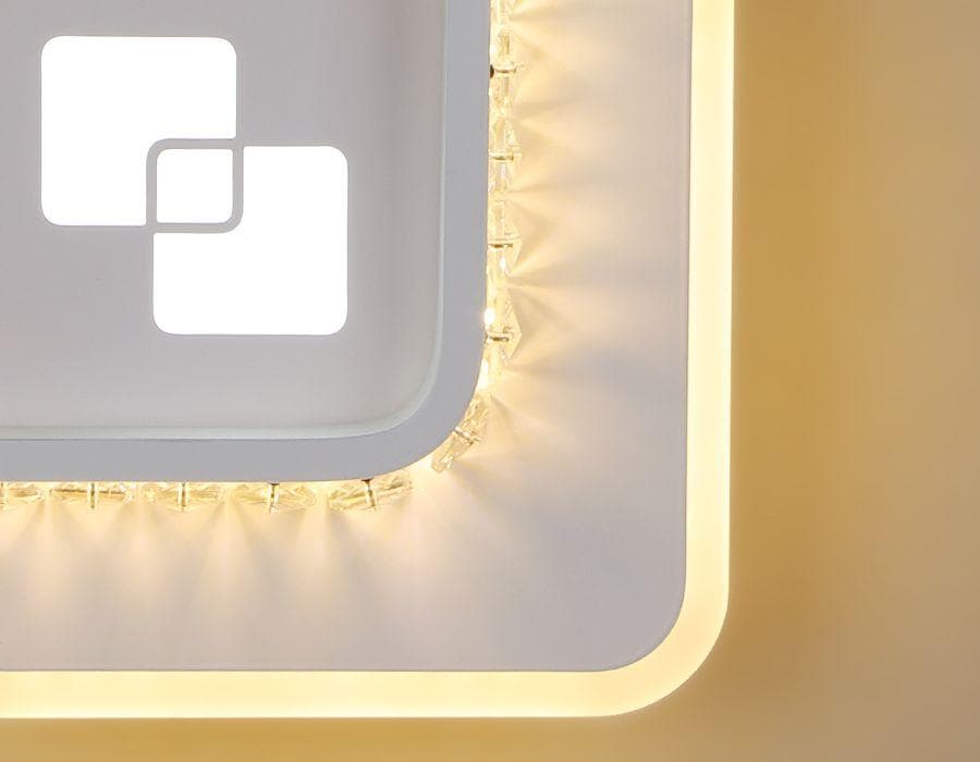 Ambrella Настенный светодиодный светильник FA231 WH белый LED 4200K/4200K/6400K 30W 210*210*50 — миниатюра 2