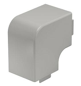 OBO Bettermann Угол плоский кабель-канала WDK 60x60 мм, ПВХ серый RAL7030 6022448 — миниатюра 2