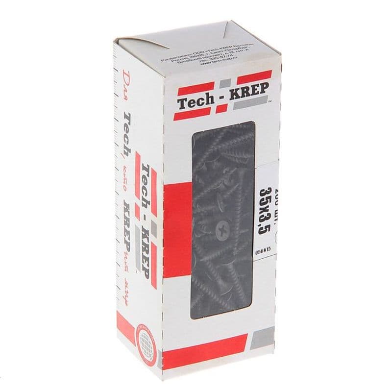 Tech-Krep Саморез ШСГМ 3,5х35 (200 шт) - коробка с ок. 102130 — миниатюра 1