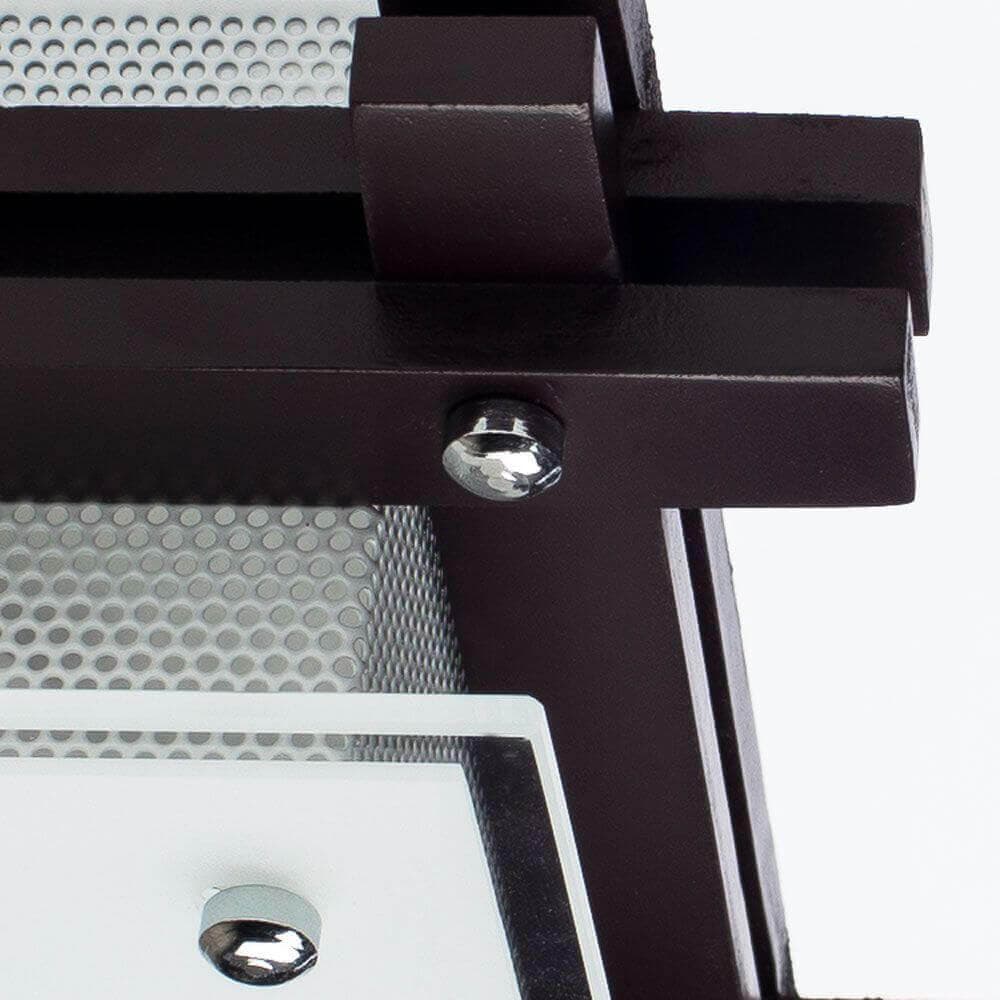 Arte Lamp Archimede Коричневый/Белый Светильник потолочный 1x60W 1xE27 A6462PL-1CK — миниатюра 4