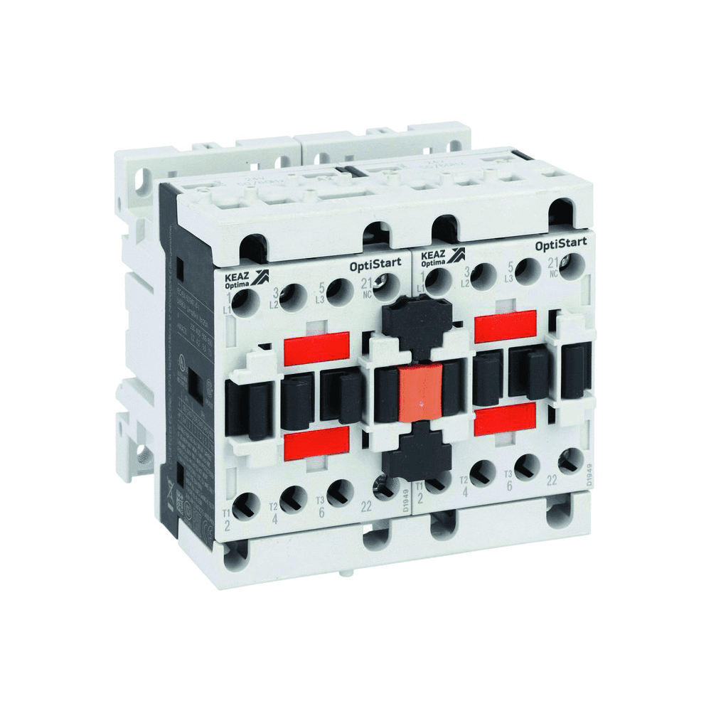 КЭАЗ Сборка контакторов реверсивная OptiStart K-FC-12-30-01-A110