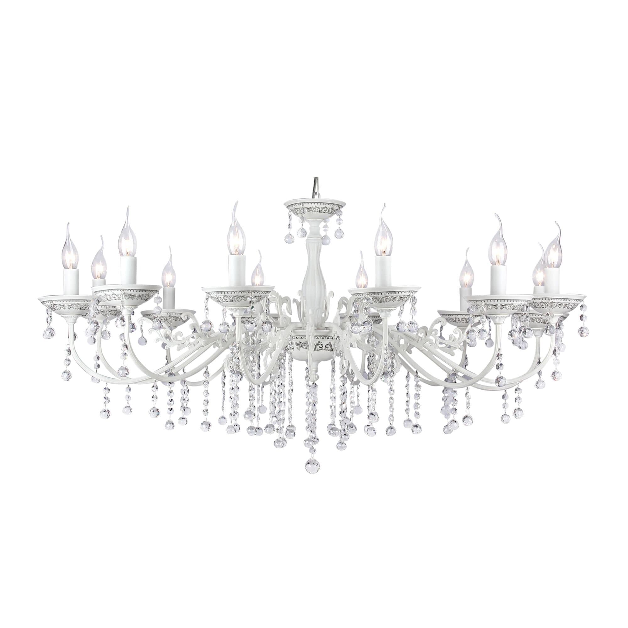 Maytoni Elegant Bellona Белый Люстра 12xE14 60W ARM386-12-W — миниатюра 5