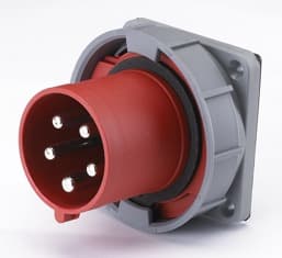 DEKraft Вилка щитовая 635 3Р+РЕ+N 63А 380В IP67 ВЩ-102 — миниатюра 2
