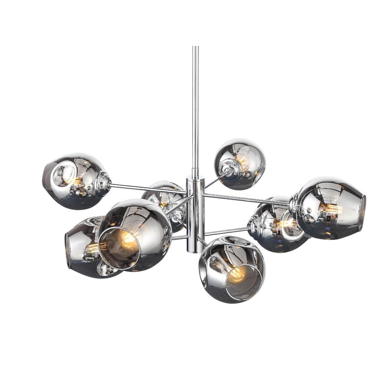 ST Luce SL1500.103.08 Светильник подвесной Золото/Дымчатый E14 8*40W — миниатюра 4