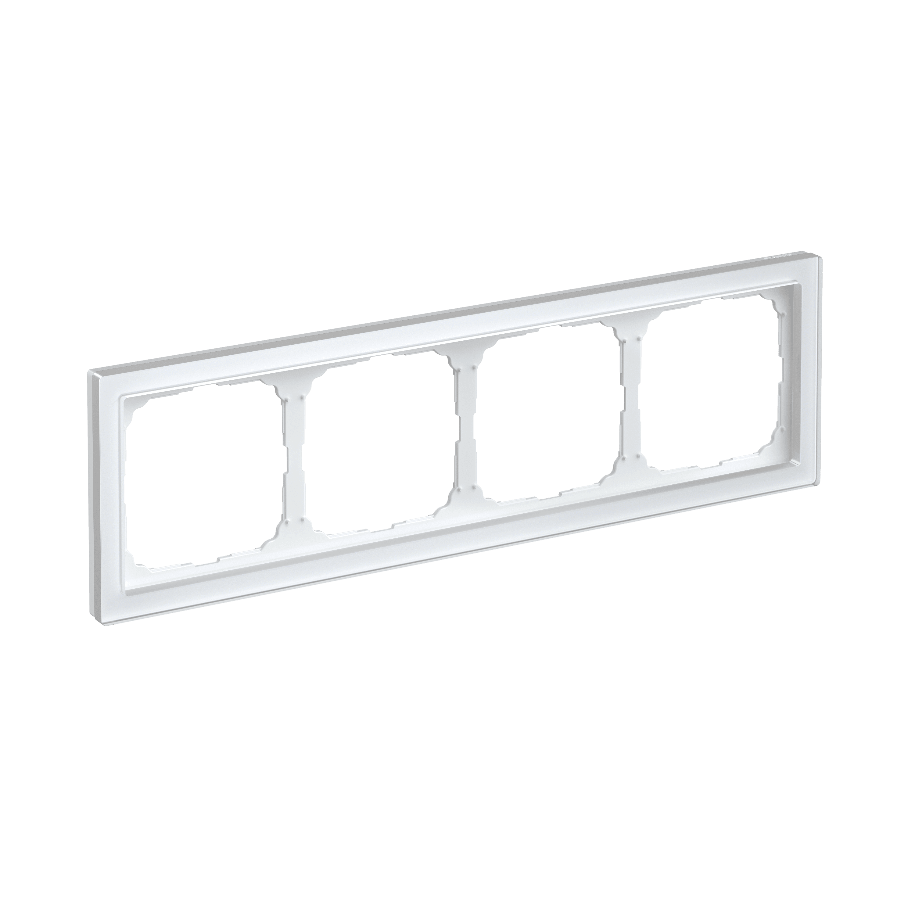Systeme Electric ArtGallery Pure Органическое стекло Белый Рамка 4-ая — миниатюра 6